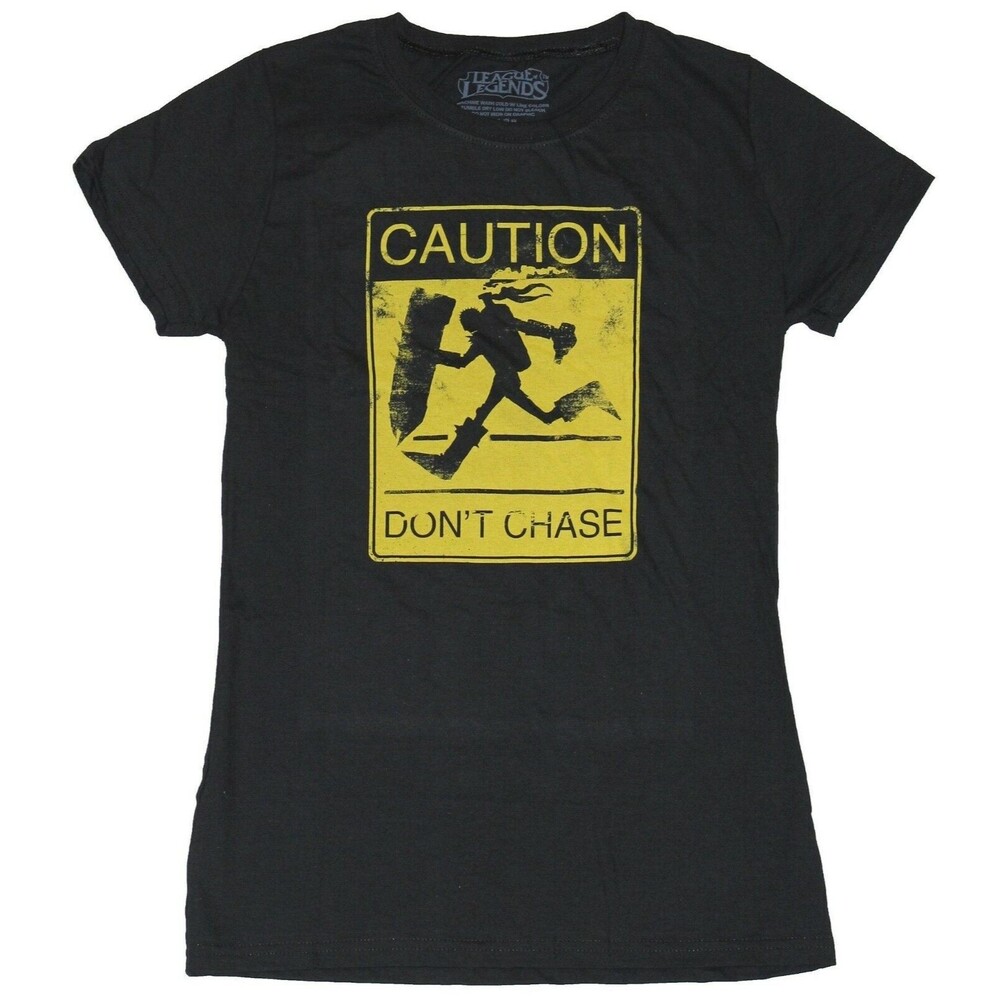 League Of Legends Singed Don't Chase Me Women's T-Shirt Medium New No Tags